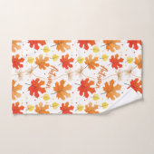 Herbst Herbst-Herbstlaube Badhandtuch Set (Handtuch)
