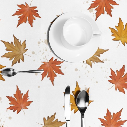 Herbst Herbst Herbstlaube Einfache Vegetation Tischdecke