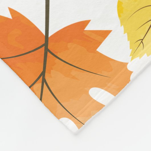 Herbst Herbst-Herbstlaube Fleecedecke (Ecke)