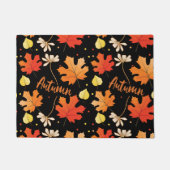 Herbst Herbst-Herbstlaube Fußmatte (Vorderseite)