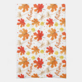 Herbst Herbst-Herbstlaube Geschirrtuch (Vertikal)