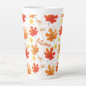 Herbst Herbst-Herbstlaube Milchtasse (Vorderseite)