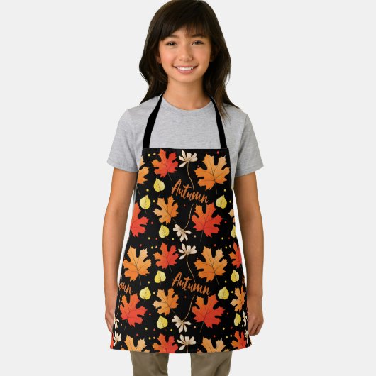 Herbst Herbst-Herbstlaube Schürze (Insitu)