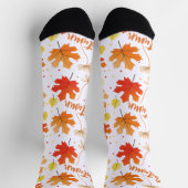Herbst Herbst-Herbstlaube Socken (Oben)