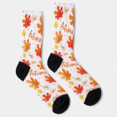 Herbst Herbst-Herbstlaube Socken (Rechts)