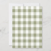 Herbst Herbst in Liebe Pumpkin Baby Dusche Einladung (Rückseite)