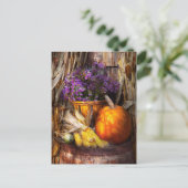 Herbst - Herbst ist festlich Postkarte (Stehend Vorderseite)