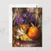 Herbst - Herbst ist festlich Postkarte (Vorne/Hinten)