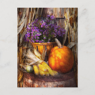 Herbst - Herbst ist festlich Postkarte