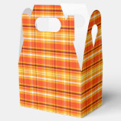 Herbst Herbst Kariert Geschenkschachtel (Geöffnet)