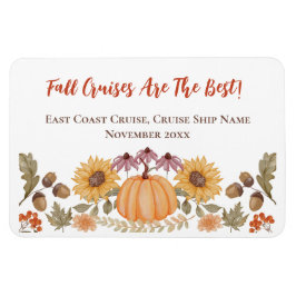 Herbst Herbst Kreuzfahrtschiff Stateroom Türmarker Magnet