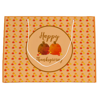 Herbst/Herbst/Kürbis  Große Geschenktüte