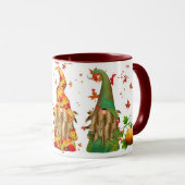 Herbst/Herbst Kürbisknochen Tasse (VorderseiteRechts)