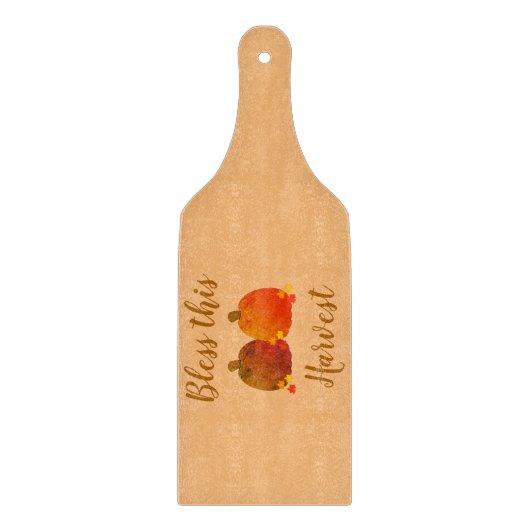 Herbst/Herbst/Kürbisschneider Schneidebrett (Vorderseite)