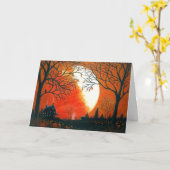 Herbst,Herbst,Landschaft,Saison,Blätter,Kürbis Karte (Gelbe Blume)