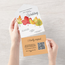 Herbst Herbst lässt alles in einer Hochzeitsfeier