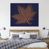 Herbst Herbst Leaf #3 Leinwanddruck (Insitu (Schlafzimmer))