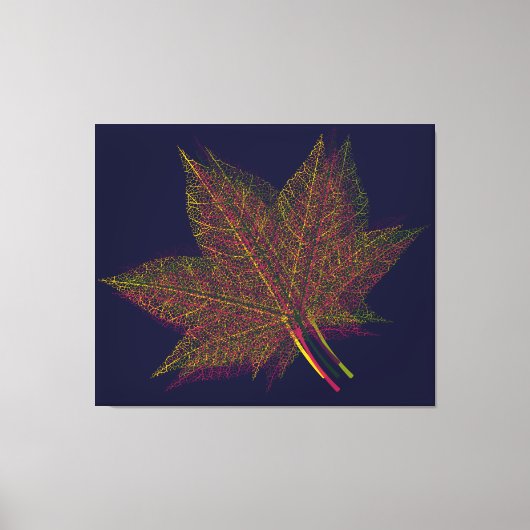 Herbst Herbst Leaf #3 Leinwanddruck (Vorderseite)