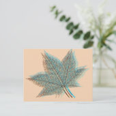 Herbst Herbst Leaf #5 Postkarte (Stehend Vorderseite)