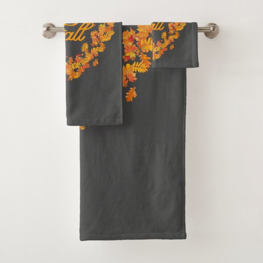 Herbst Herbst Leaves Badetuch Set (Insitu)