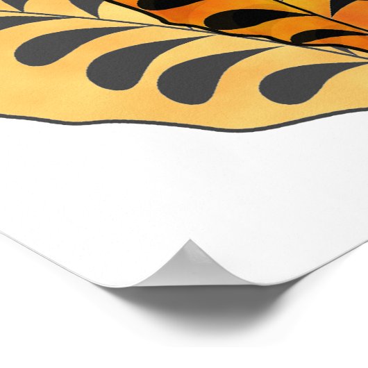 Herbst Herbst Leaves Poster (Ecke)