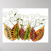 Herbst Herbst Leaves Poster (Vorne)