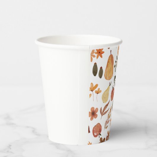 Herbst/Herbst-Papiertasse Pappbecher (Rechts)