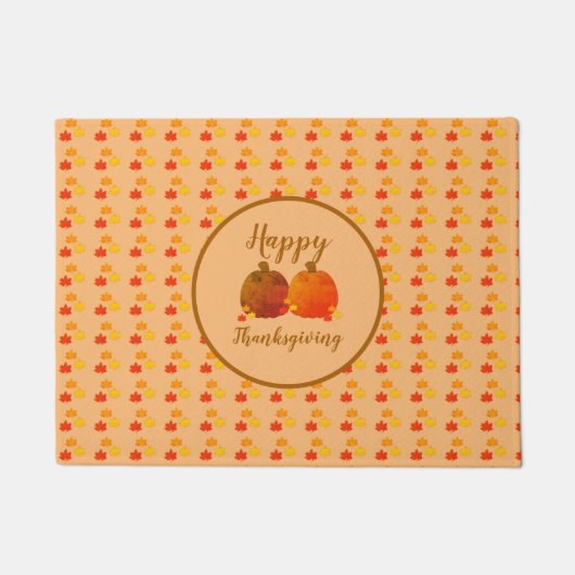 Herbst/Herbst/Pumpkin Fußmatte (Vorderseite)