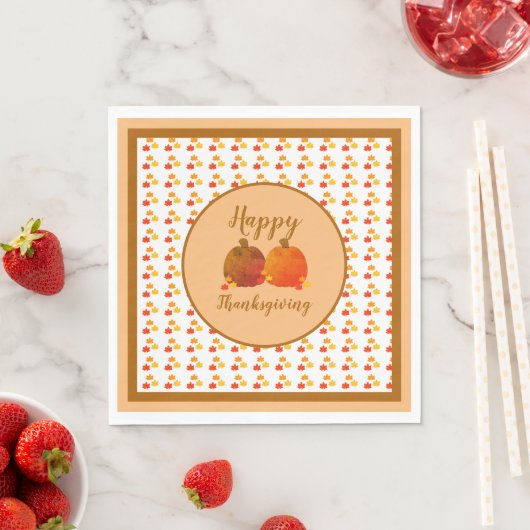 Herbst/Herbst/Pumpkin Napkins Serviette (Beispiel)