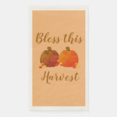 Herbst/Herbst/Pumpkin Serviette (Vorderseite)