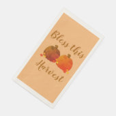 Herbst/Herbst/Pumpkin Serviette (Ecke)
