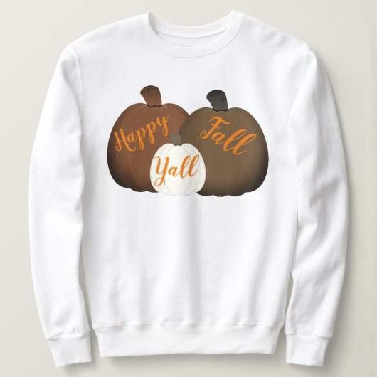 Herbst/Herbst/Pumpkin Sweatshirt (Design vorne)