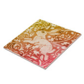 Herbst Herbst Rabbit Gold Kupfer Korallenwald Leaf Fliese (Seite)