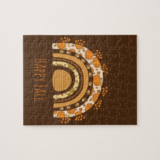 Herbst/Herbst Regenbogen Puzzle (Horizontal)