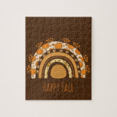 Herbst/Herbst Regenbogen Puzzle (Vertikal)