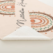 Herbst Herbst-Regenbogen Sherpadecke (3/4)