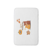 Herbst Herbst Shirt, Erntedank Shirt, Fall Pumpki Badematte (Vorderseite Vertikal)