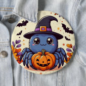 Herbst/Herbst/Spinne/Hexe/Halloween Button (Beispiel)