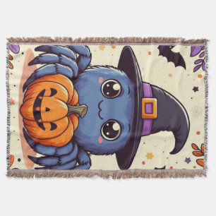 Herbst/Herbst/Spinne/Hexe/Halloween Decke