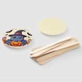 Herbst/Herbst/Spinne/Hexe/Halloween Fächer (Non-assembled)