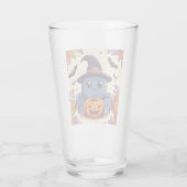 Herbst/Herbst/Spinne/Hexe/Halloween Glas (Rückseite)