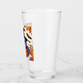 Herbst/Herbst/Spinne/Hexe/Halloween Glas (Links)