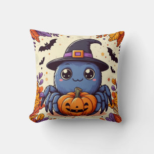 Herbst/Herbst/Spinne/Hexe/Halloween Kissen