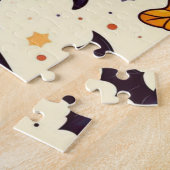 Herbst/Herbst/Spinne/Hexe/Halloween Puzzle (Seite)