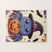 Herbst/Herbst/Spinne/Hexe/Halloween Puzzle (Horizontal)