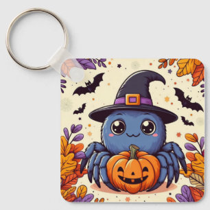 Herbst/Herbst/Spinne/Hexe/Halloween Schlüsselanhänger