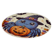 Herbst/Herbst/Spinne/Hexe/Halloween Schneidebrett (Ecke)