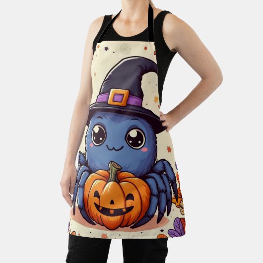 Herbst/Herbst/Spinne/Hexe/Halloween Schürze (InSitu)