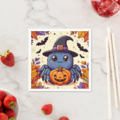 Herbst/Herbst/Spinne/Hexe/Halloween Serviette (Beispiel)