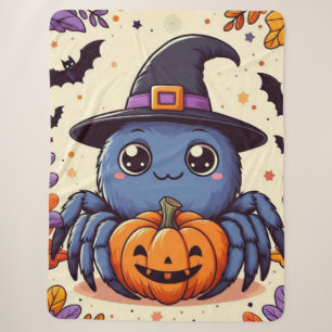Herbst/Herbst/Spinne/Hexe/Halloween Sherpadecke